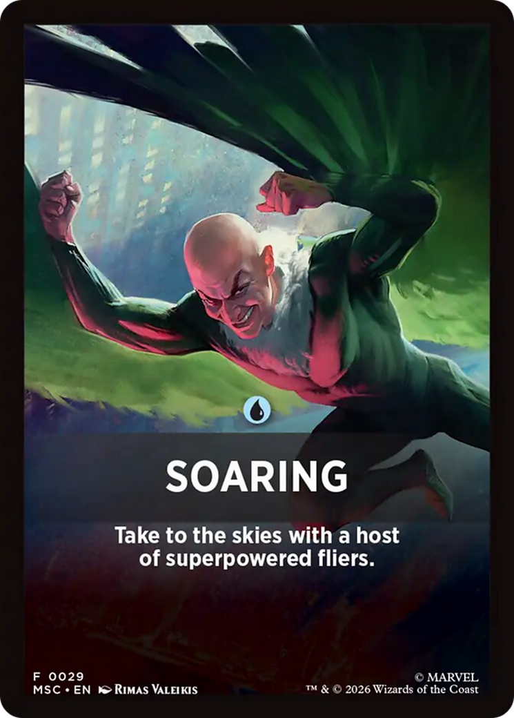 Soaring Theme Card [Marvel Super Heroes Commander] | Card Citadel