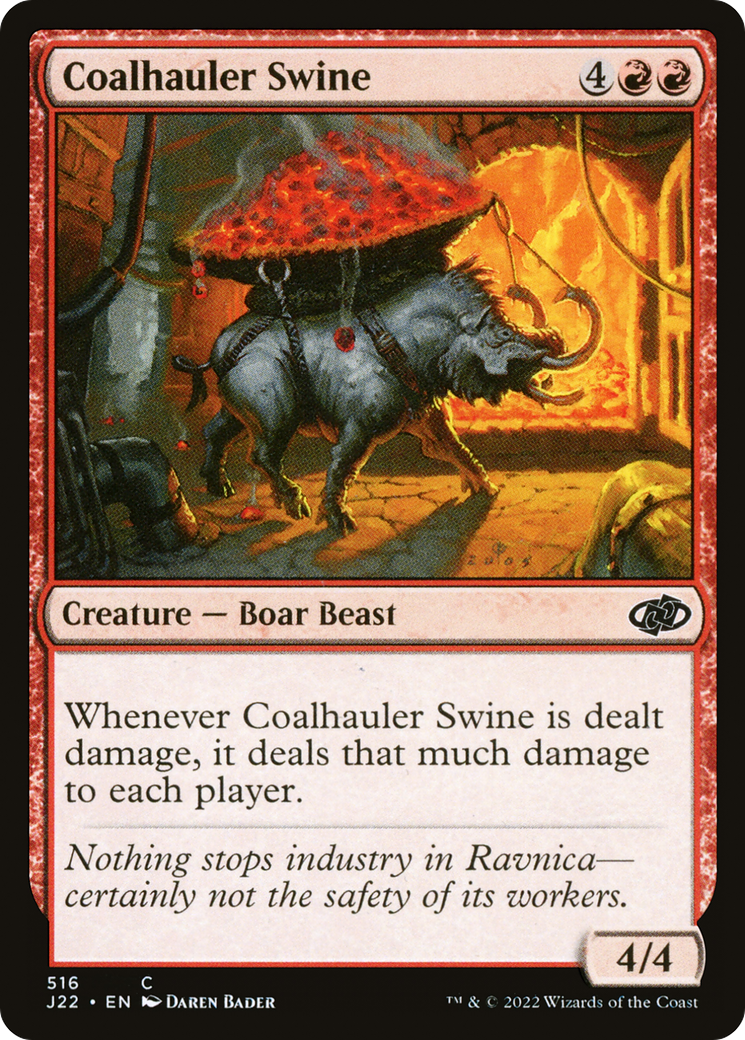 Coalhauler Swine [Jumpstart 2022] | Card Citadel