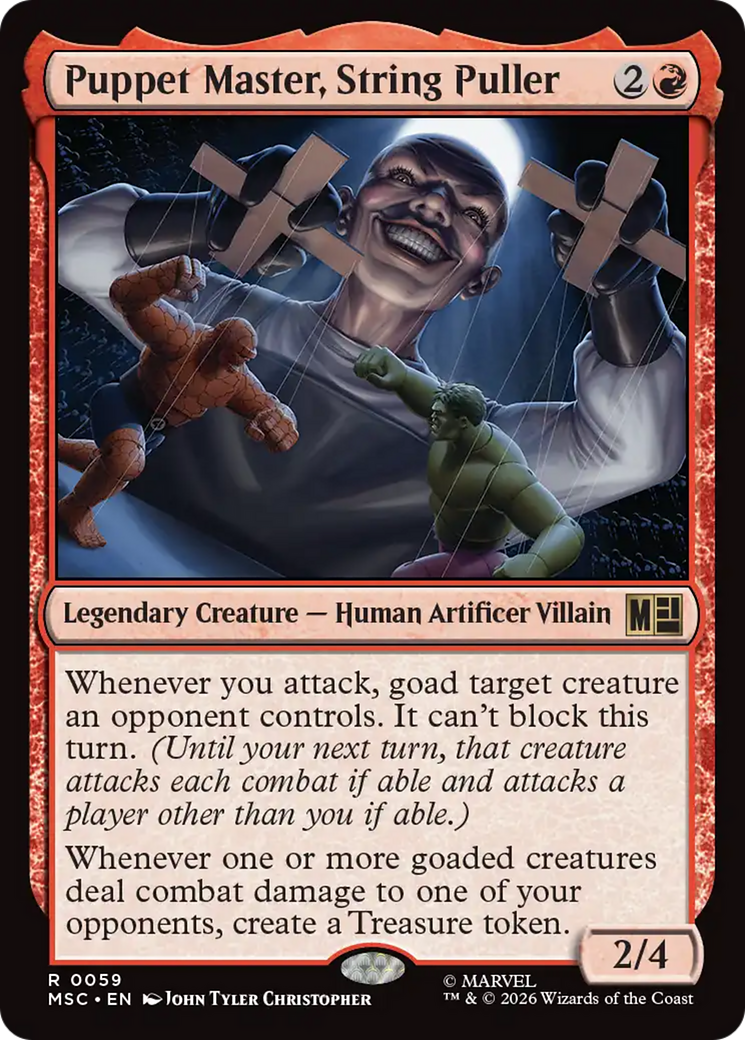 Puppet Master, String Puller [Marvel Super Heroes Commander] | Card Citadel