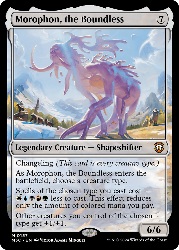 Morophon, the Boundless (Ripple Foil) [Modern Horizons 3 Commander] | Card Citadel