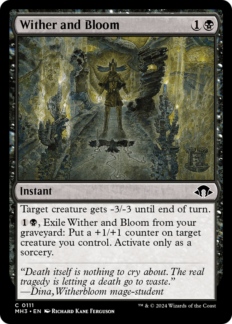 Wither and Bloom [Modern Horizons 3] | Card Citadel