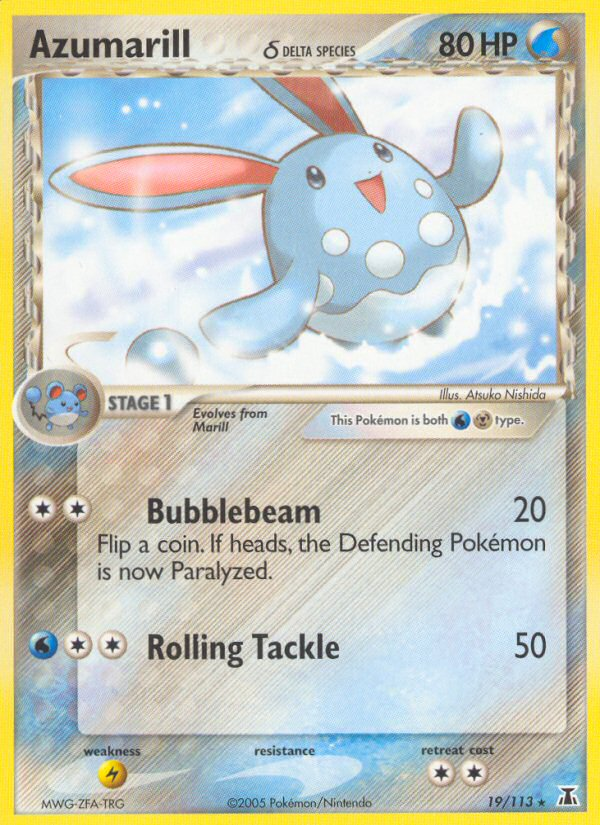 Azumarill (19/113) (Delta Species) [EX: Delta Species] | Card Citadel
