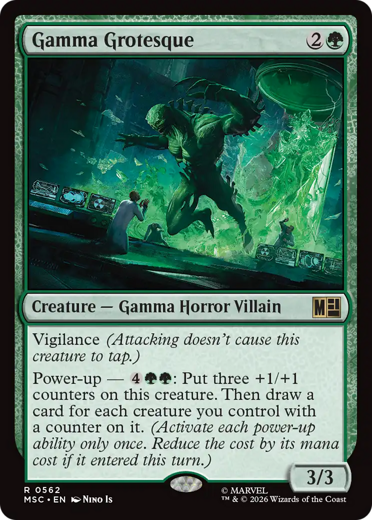 Gamma Grotesque [Marvel Super Heroes Commander] | Card Citadel
