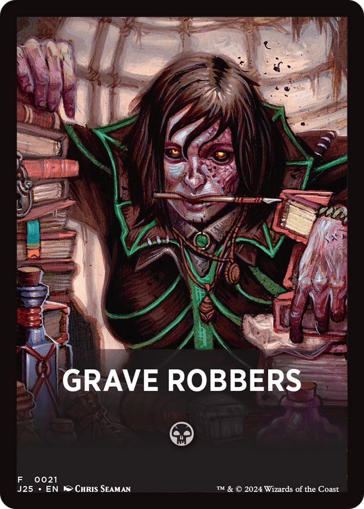 Grave Robbers Theme Card [Foundations Jumpstart Front Cards] | Card Citadel