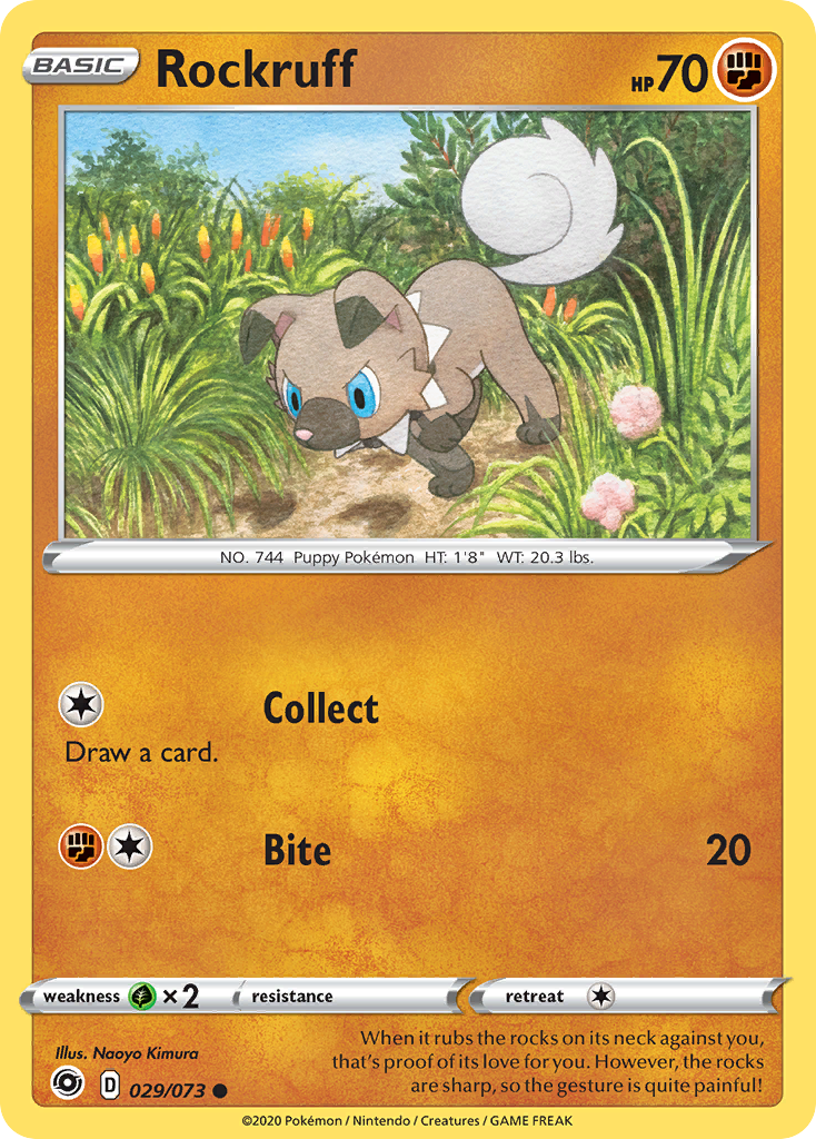 Rockruff (029/073) [Sword & Shield: Champion's Path] | Card Citadel