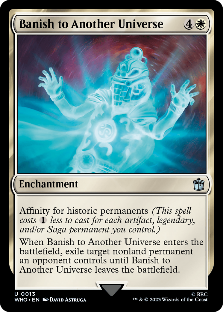 Banish to Another Universe [Doctor Who] | Card Citadel