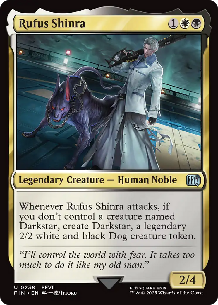 Rufus Shinra [FINAL FANTASY] | Card Citadel