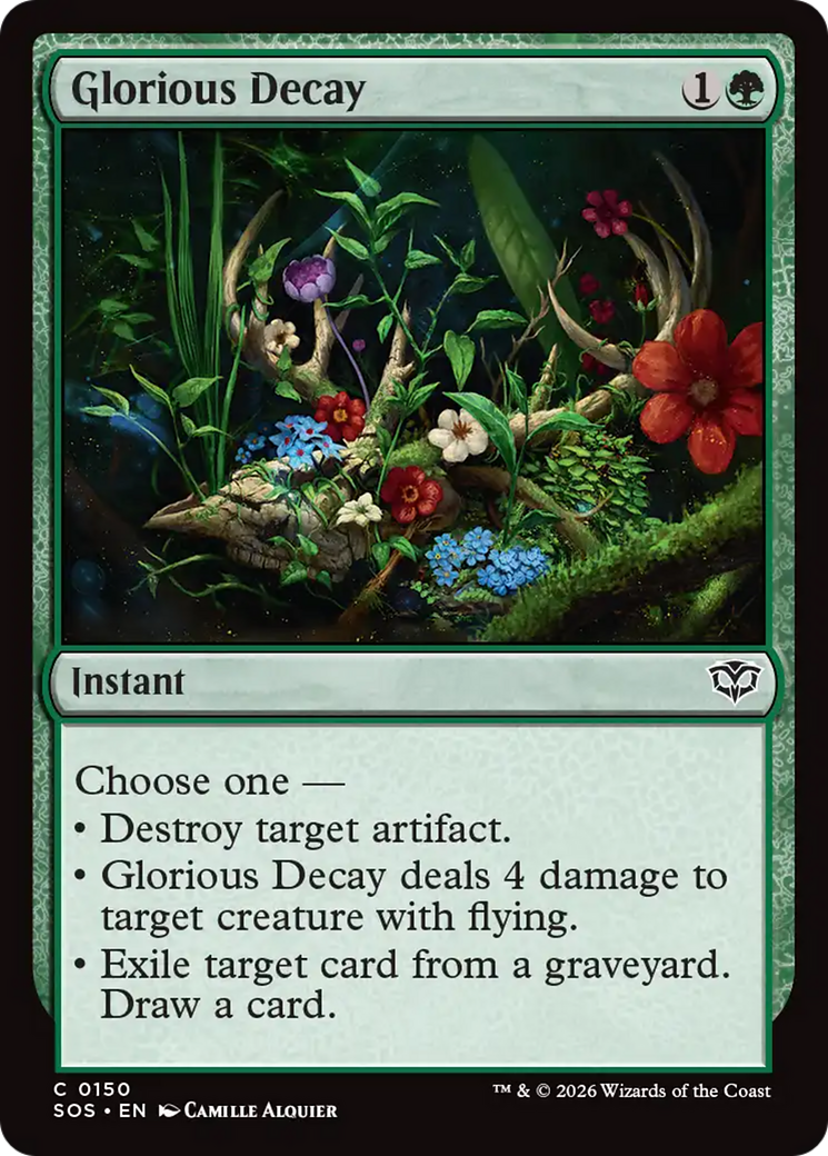 Glorious Decay [Secrets of Strixhaven] | Card Citadel