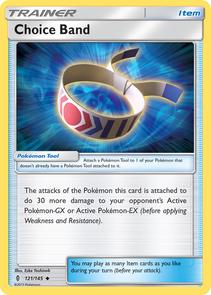 Choice Band (121/145) [Sun & Moon: Guardians Rising] | Card Citadel