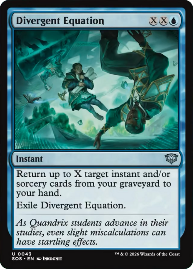 Divergent Equation [Secrets of Strixhaven] | Card Citadel