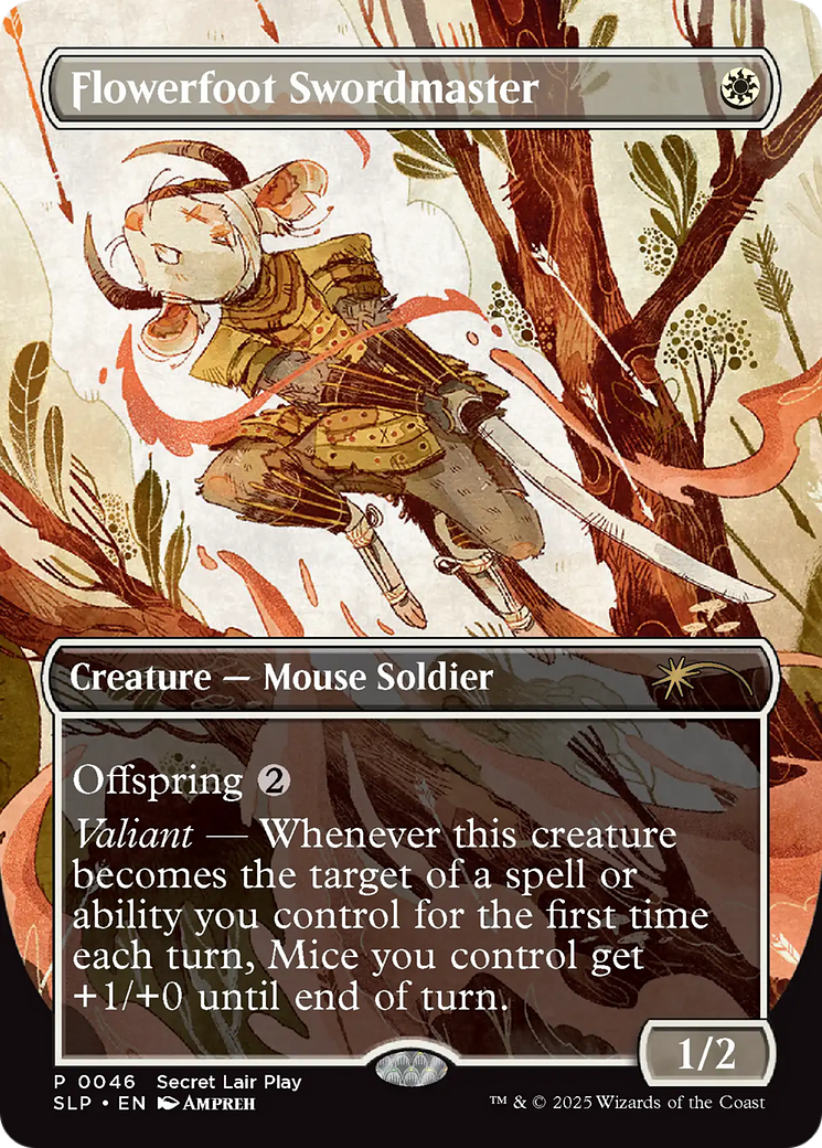 Flowerfoot Swordmaster [Secret Lair Showdown] | Card Citadel