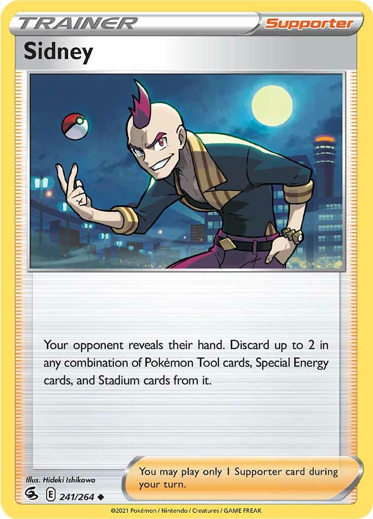 Sidney (241/264) [Sword & Shield: Fusion Strike] | Card Citadel