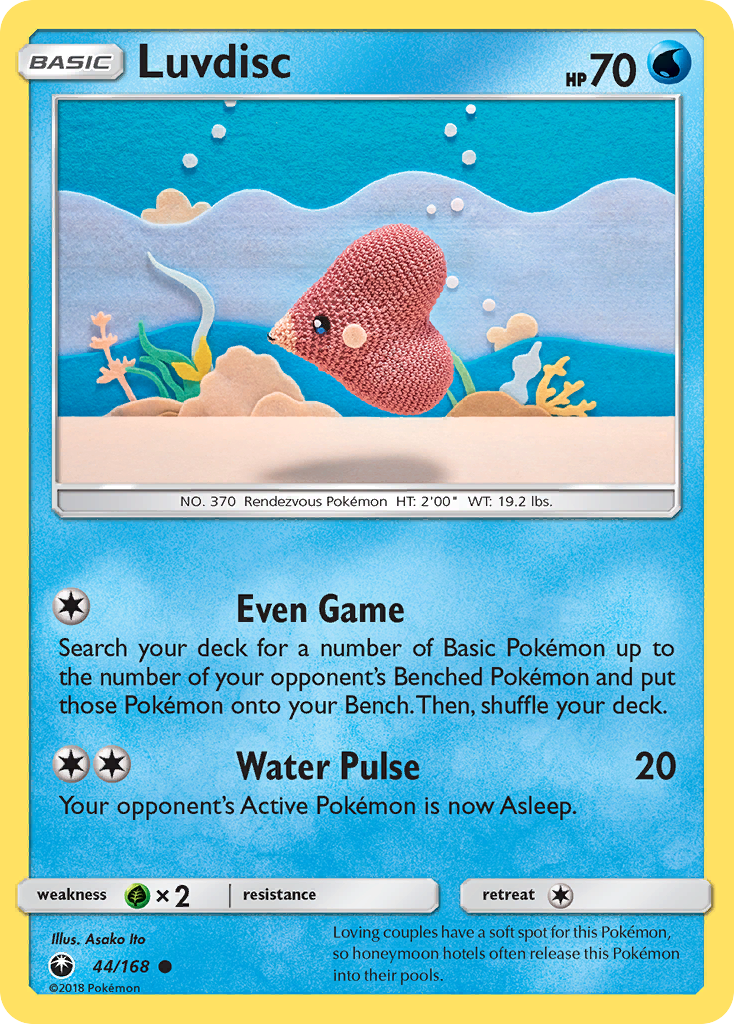 Luvdisc (44/168) [Sun & Moon: Celestial Storm] | Card Citadel