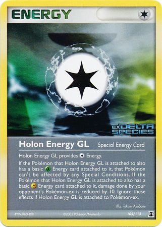 Holon Energy GL (105/113) (Stamped) [EX: Delta Species] | Card Citadel
