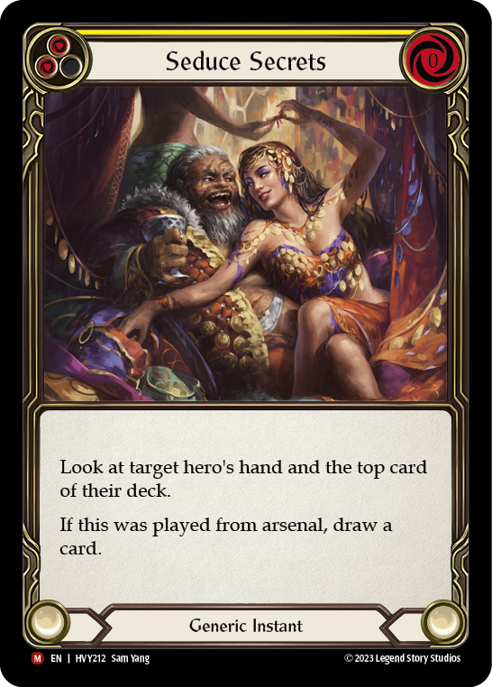 Seduce Secrets [HVY212] (Heavy Hitters) | Card Citadel