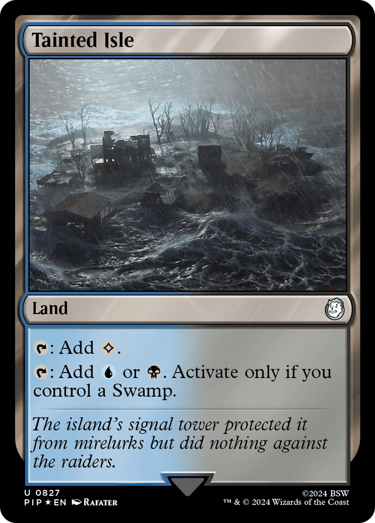 Tainted Isle (Surge Foil) [Fallout] | Card Citadel