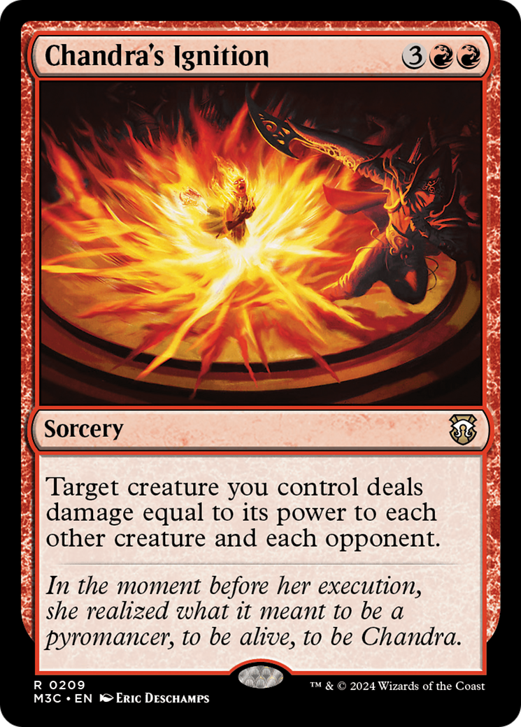 Chandra's Ignition [Modern Horizons 3 Commander] | Card Citadel