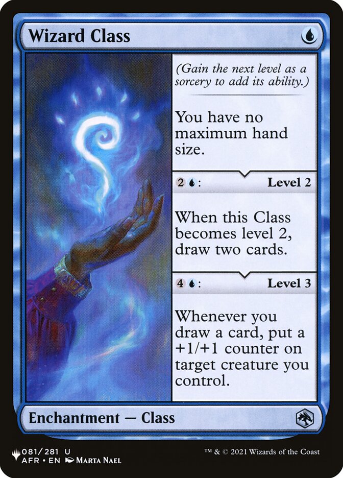 Wizard Class [The List] | Card Citadel