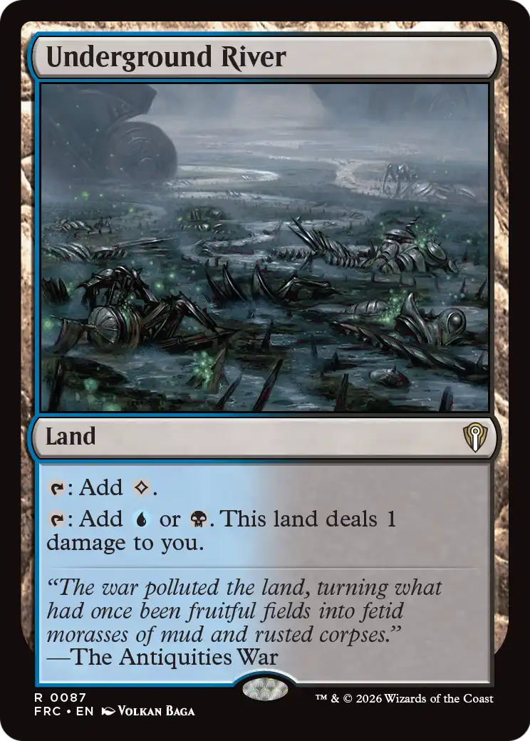 Underground River [Reality Fracture Commander] | Card Citadel