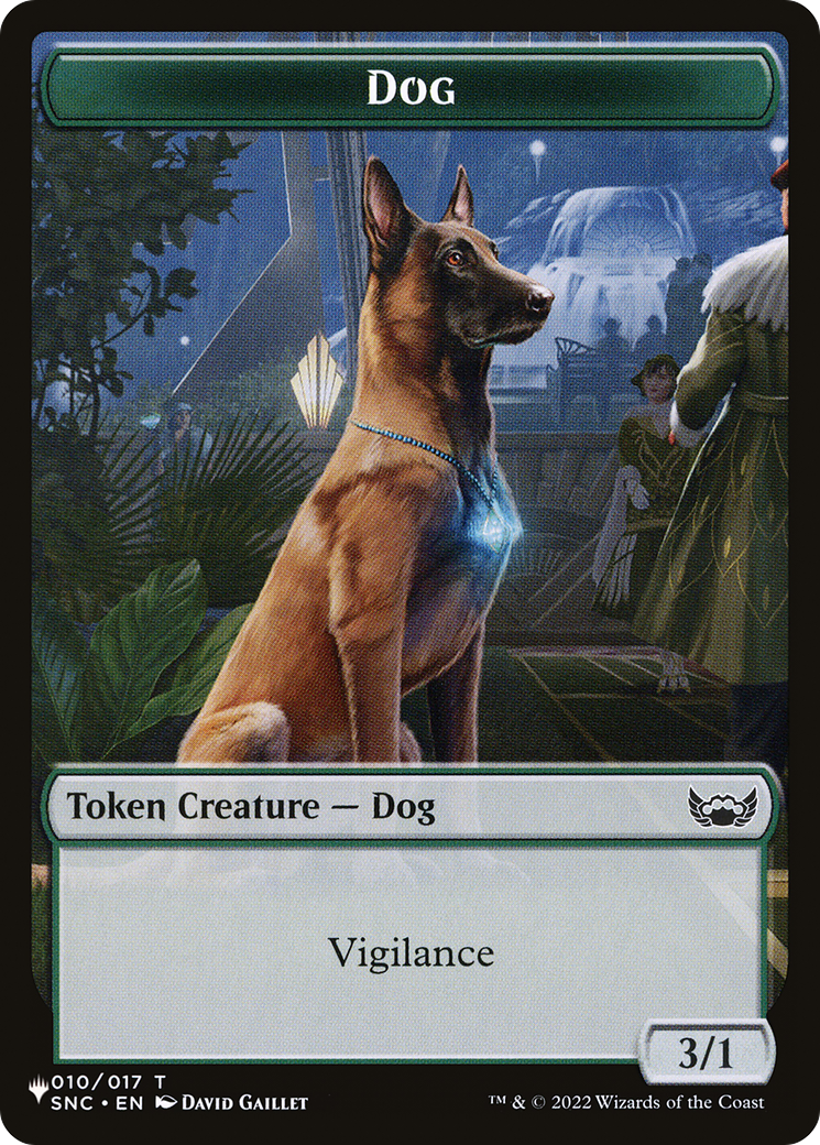 Shapeshifter // Dog Double-Sided Token [The List] | Card Citadel