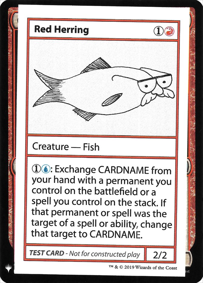 Red Herring [Mystery Booster Playtest Cards] | Card Citadel