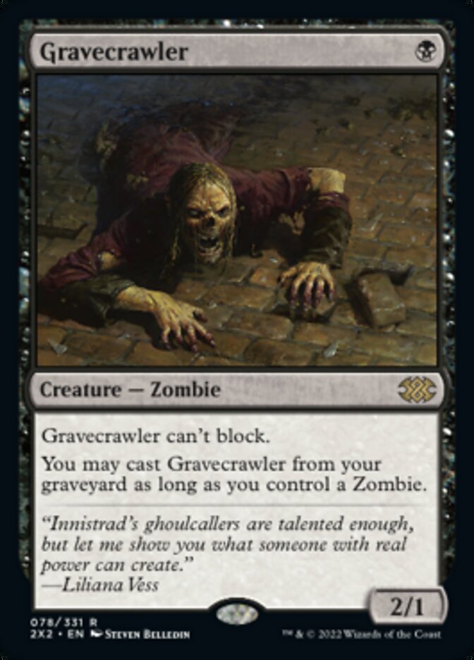 Gravecrawler [Double Masters 2022] | Card Citadel