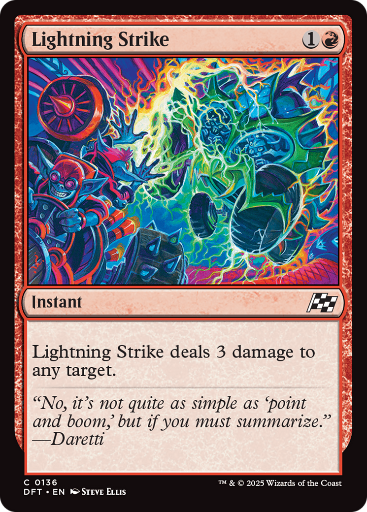 Lightning Strike [Aetherdrift] | Card Citadel