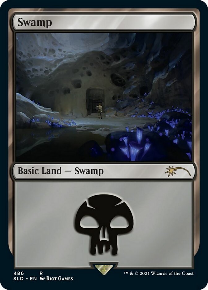 Swamp (486) [Secret Lair Drop Series] | Card Citadel