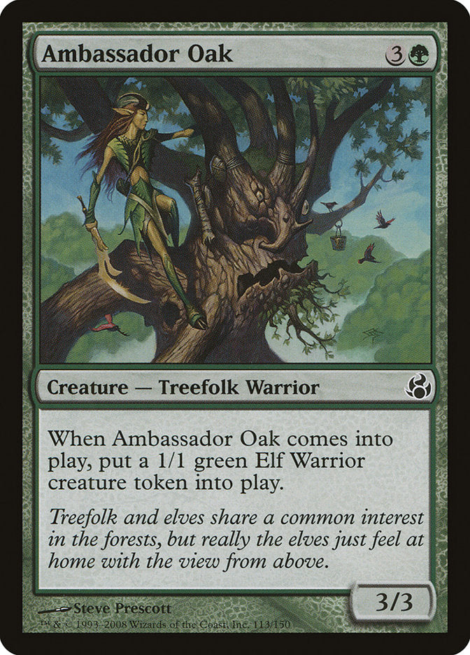Ambassador Oak (Oversized) [Oversize Cards] | Card Citadel