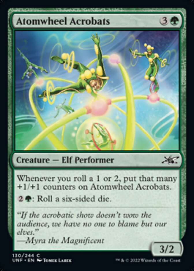 Atomwheel Acrobats [Unfinity] | Card Citadel