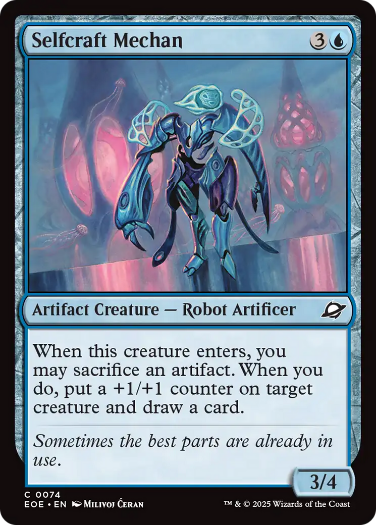 Selfcraft Mechan [Edge of Eternities] | Card Citadel