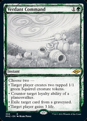 Verdant Command (Sketch) [Modern Horizons 2] | Card Citadel