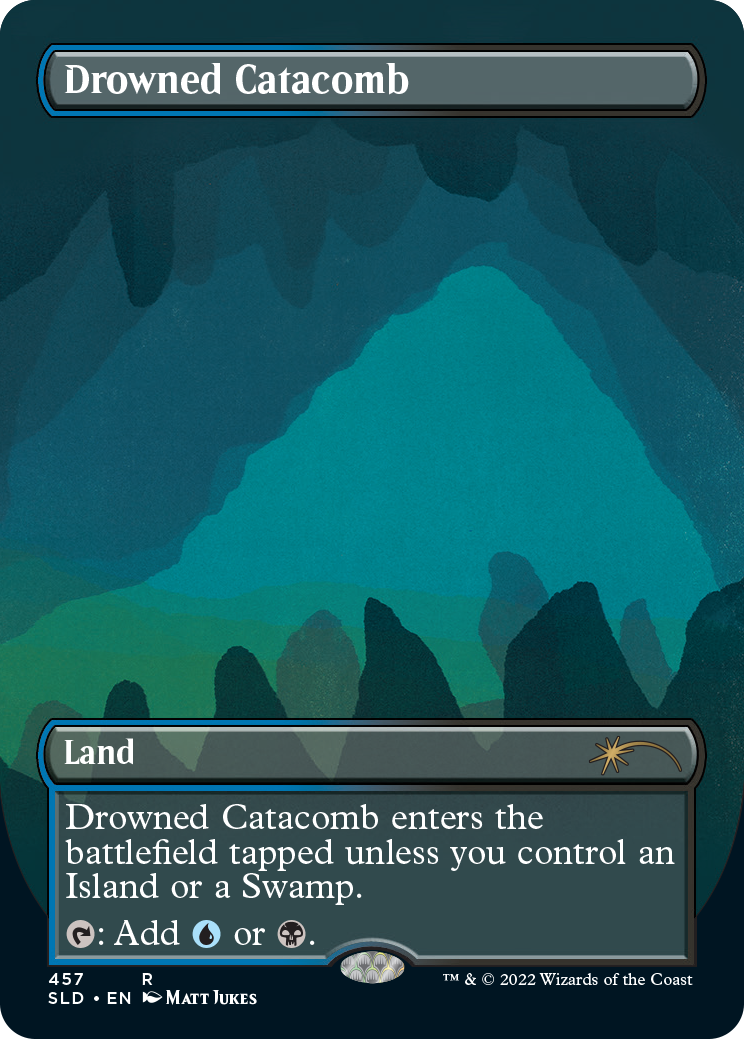 Drowned Catacomb (Borderless) [Secret Lair Drop Series] | Card Citadel