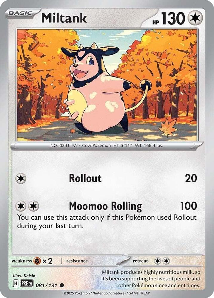 Miltank (081/131) [Scarlet & Violet: Prismatic Evolutions] | Card Citadel