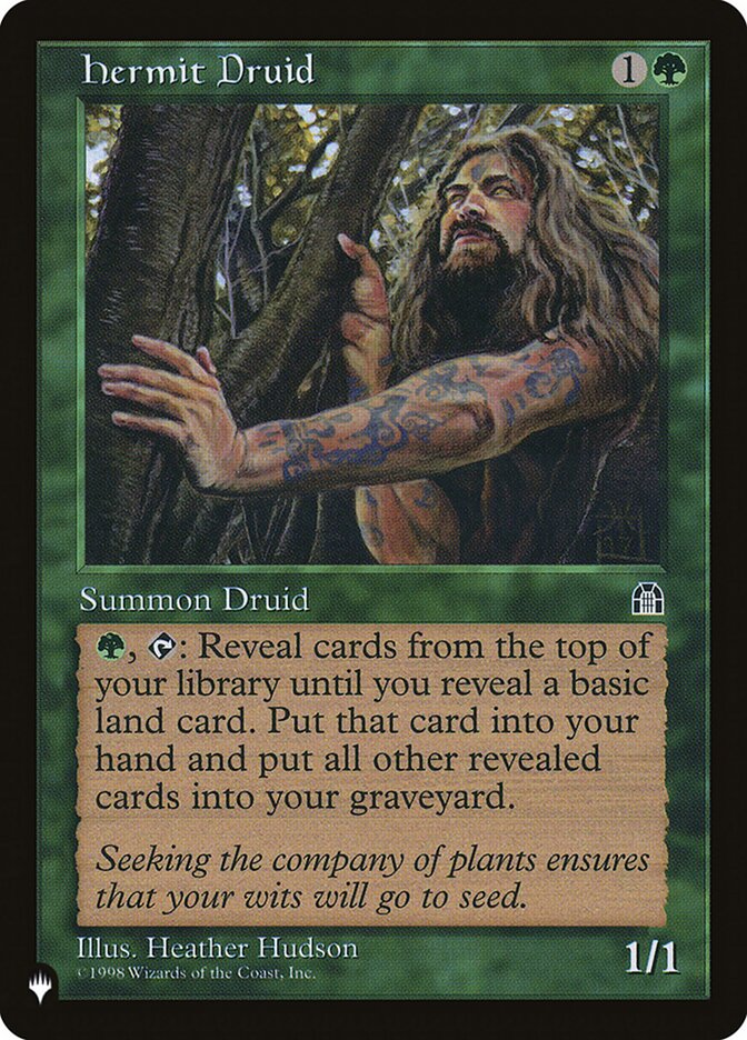 Hermit Druid [The List] | Card Citadel