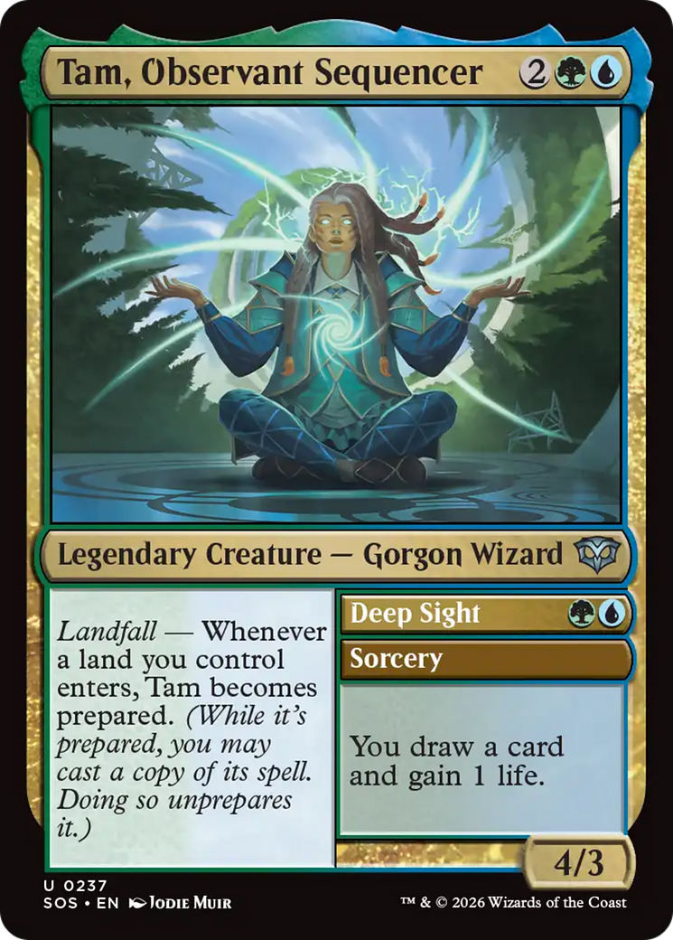 Tam, Observant Sequencer [Secrets of Strixhaven] | Card Citadel