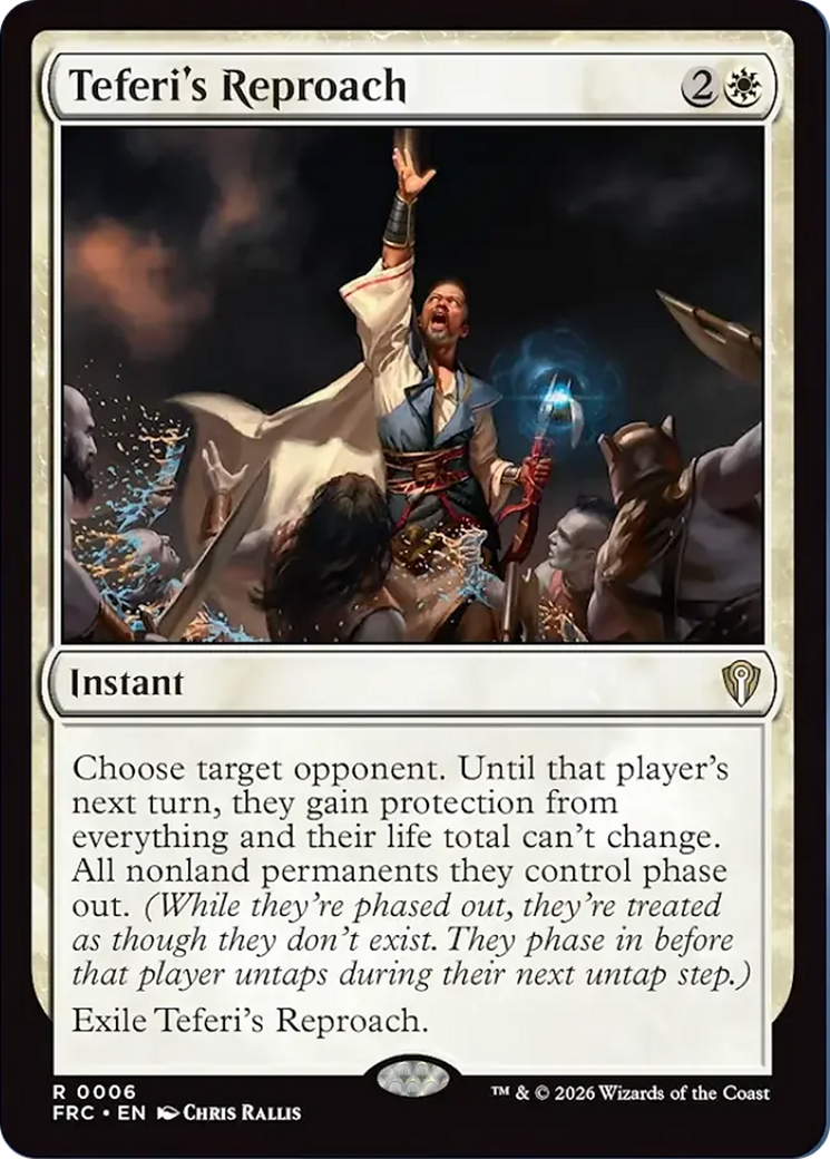 Teferi's Reproach [Reality Fracture Commander] | Card Citadel
