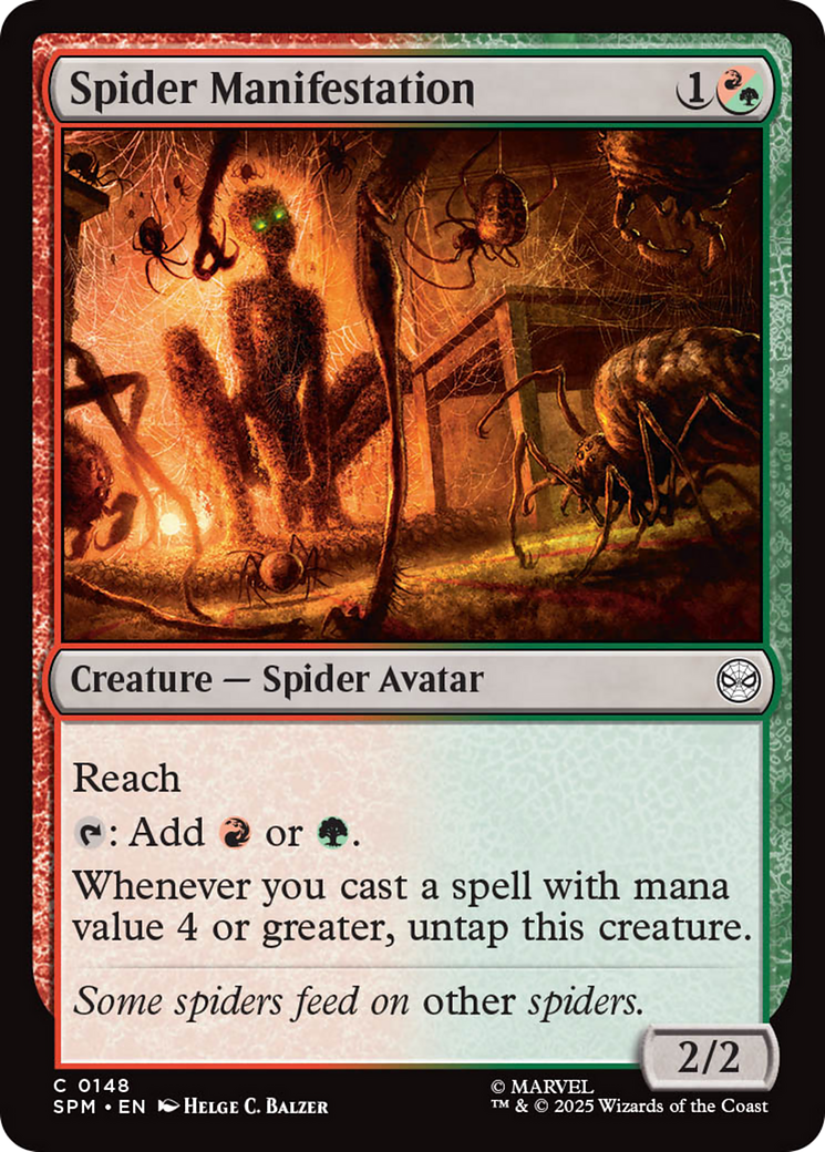 Spider Manifestation [Marvel's Spider-Man] | Card Citadel