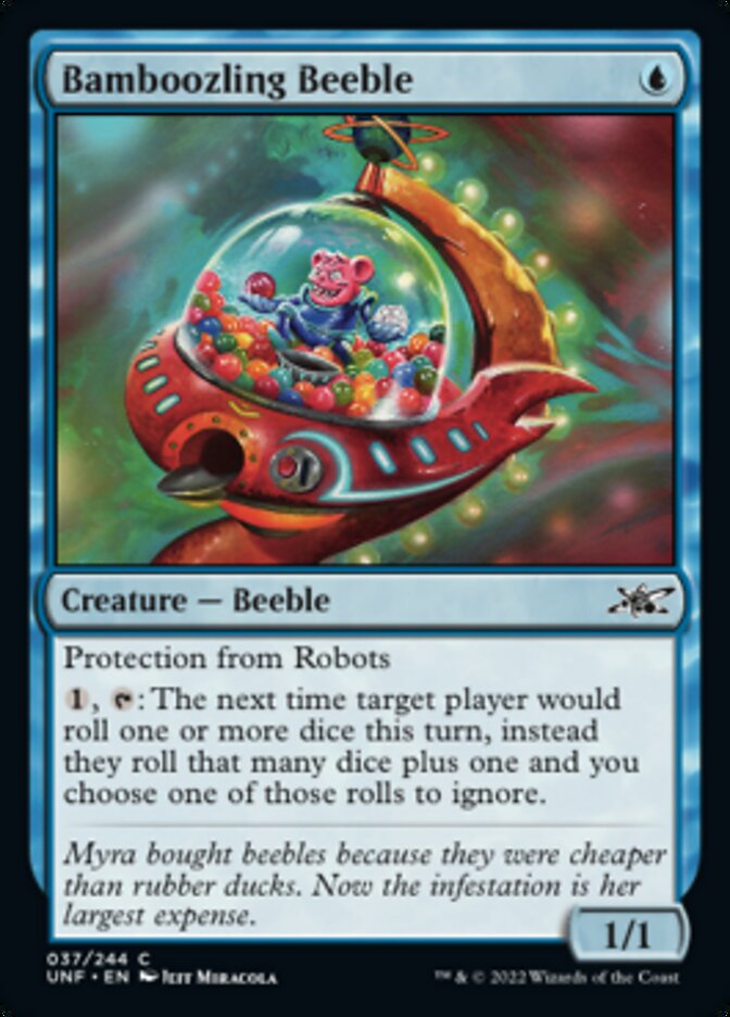 Bamboozling Beeble [Unfinity] | Card Citadel