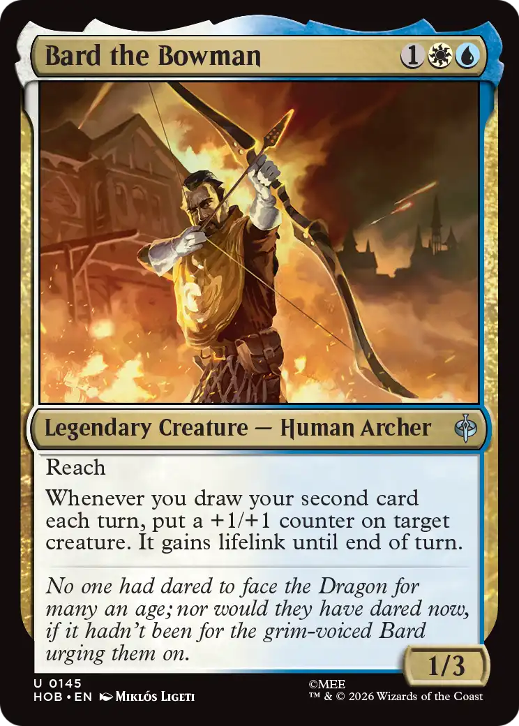 Bard the Bowman [The Hobbit] | Card Citadel