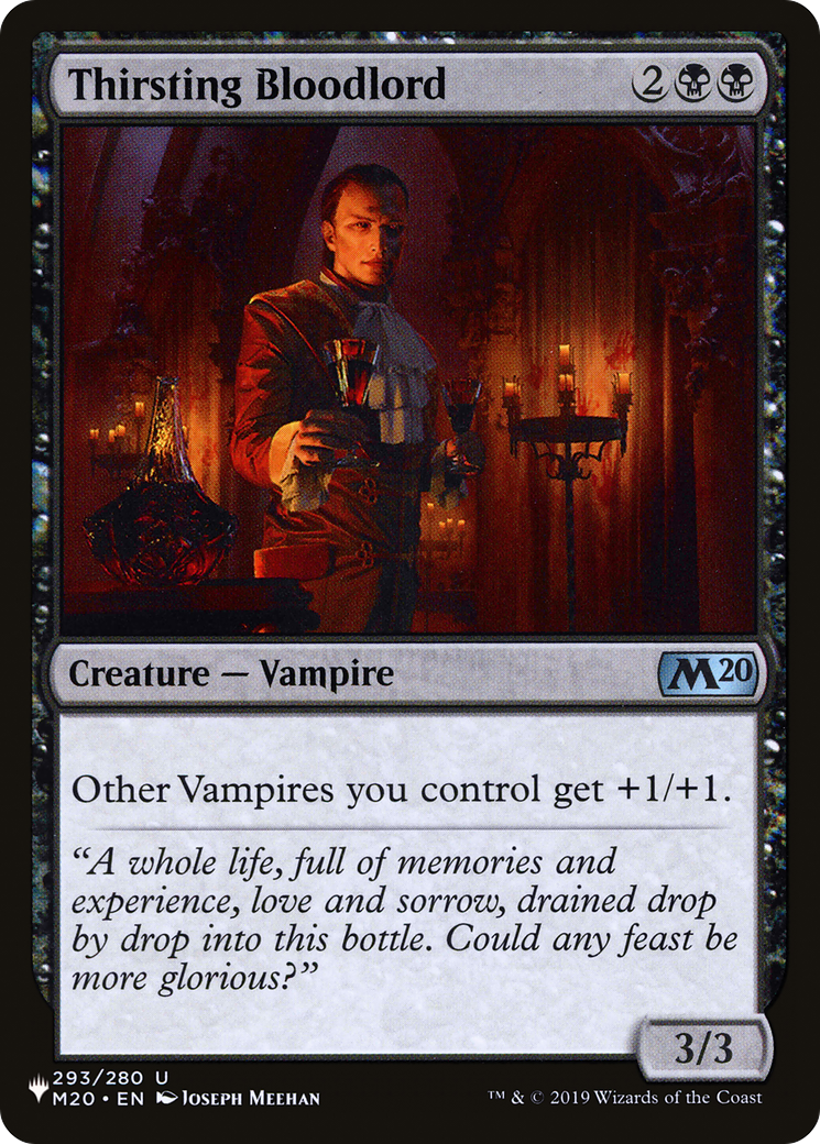 Thirsting Bloodlord [The List Reprints] | Card Citadel