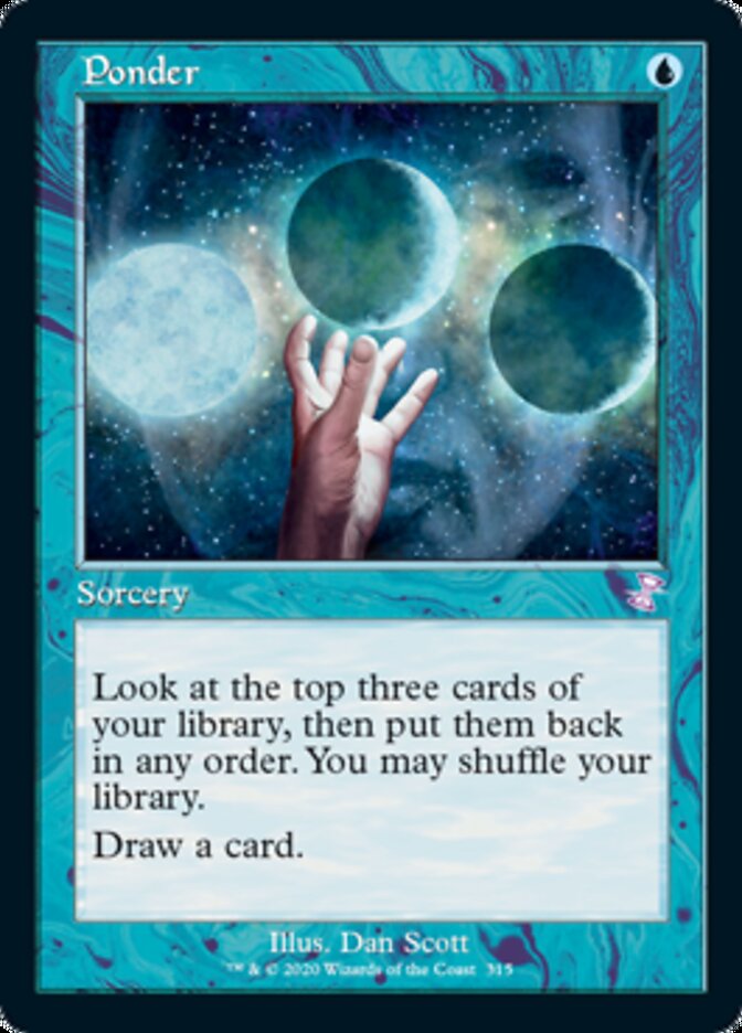Ponder (Timeshifted) [Time Spiral Remastered] | Card Citadel