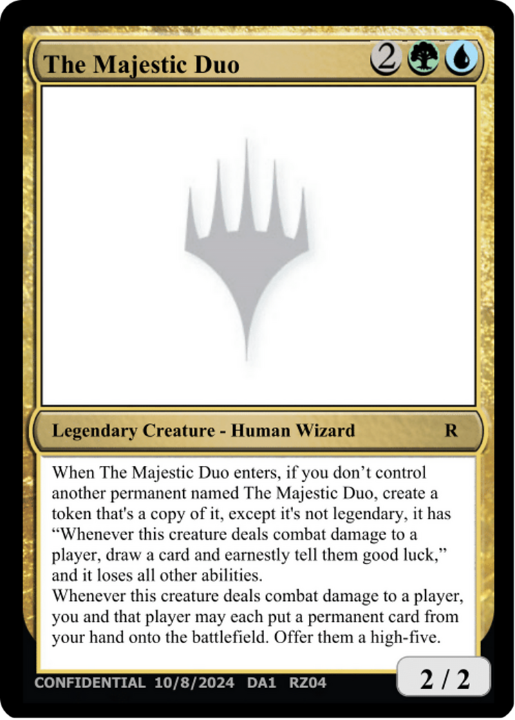 The Majestic Duo [Unknown Event] | Card Citadel