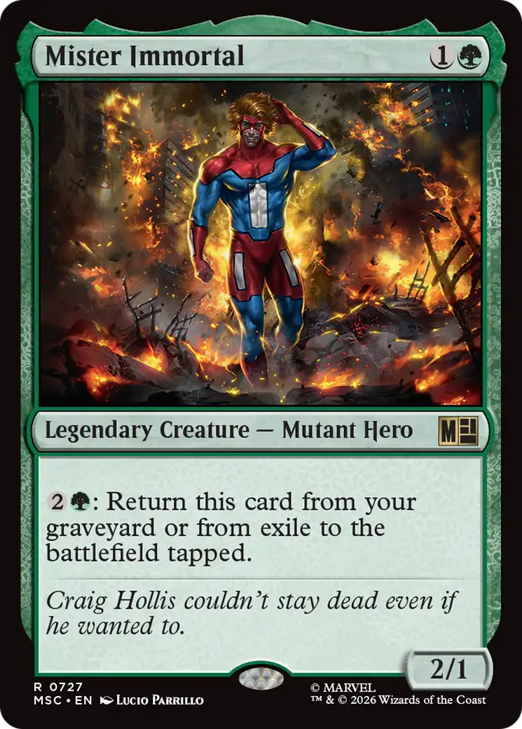 Mister Immortal [Marvel Super Heroes Commander] | Card Citadel