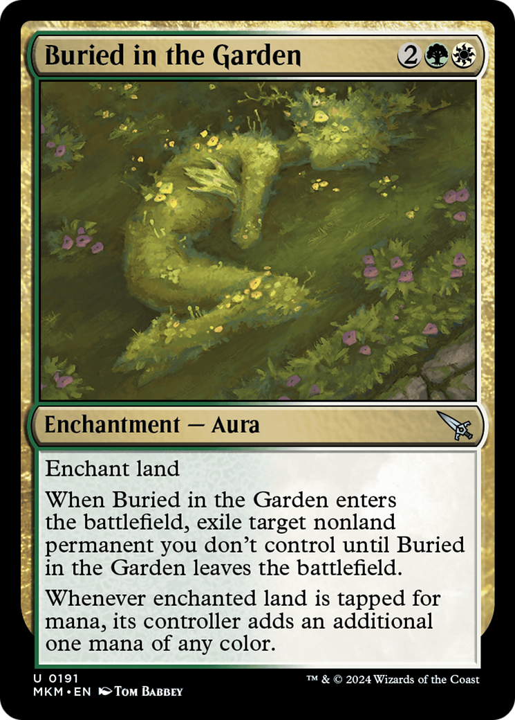 Buried in the Garden [Murders at Karlov Manor] | Card Citadel