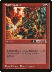 Earthquake (Oversized) [Oversize Cards] | Card Citadel