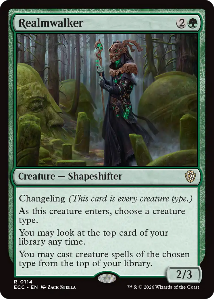 Realmwalker [Lorwyn Eclipsed Commander] | Card Citadel