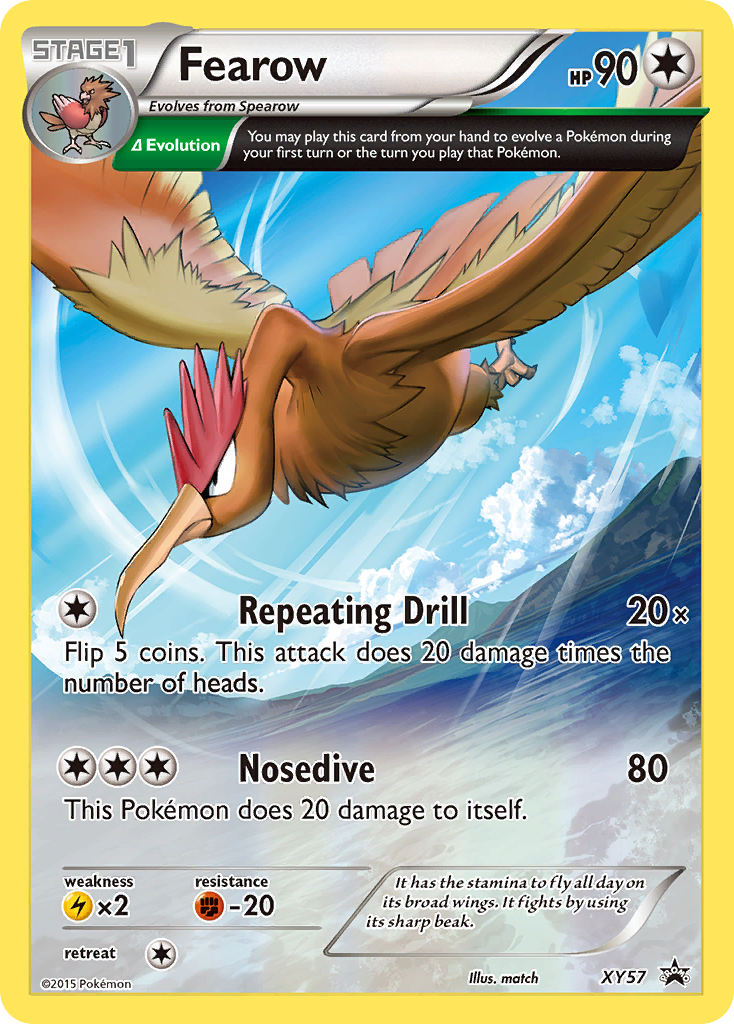 Fearow (XY57) [XY: Black Star Promos] | Card Citadel