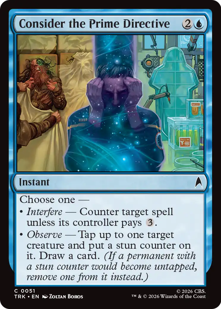 Consider the Prime Directive [Star Trek] | Card Citadel