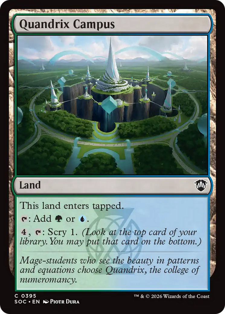 Quandrix Campus [Secrets of Strixhaven Commander] | Card Citadel